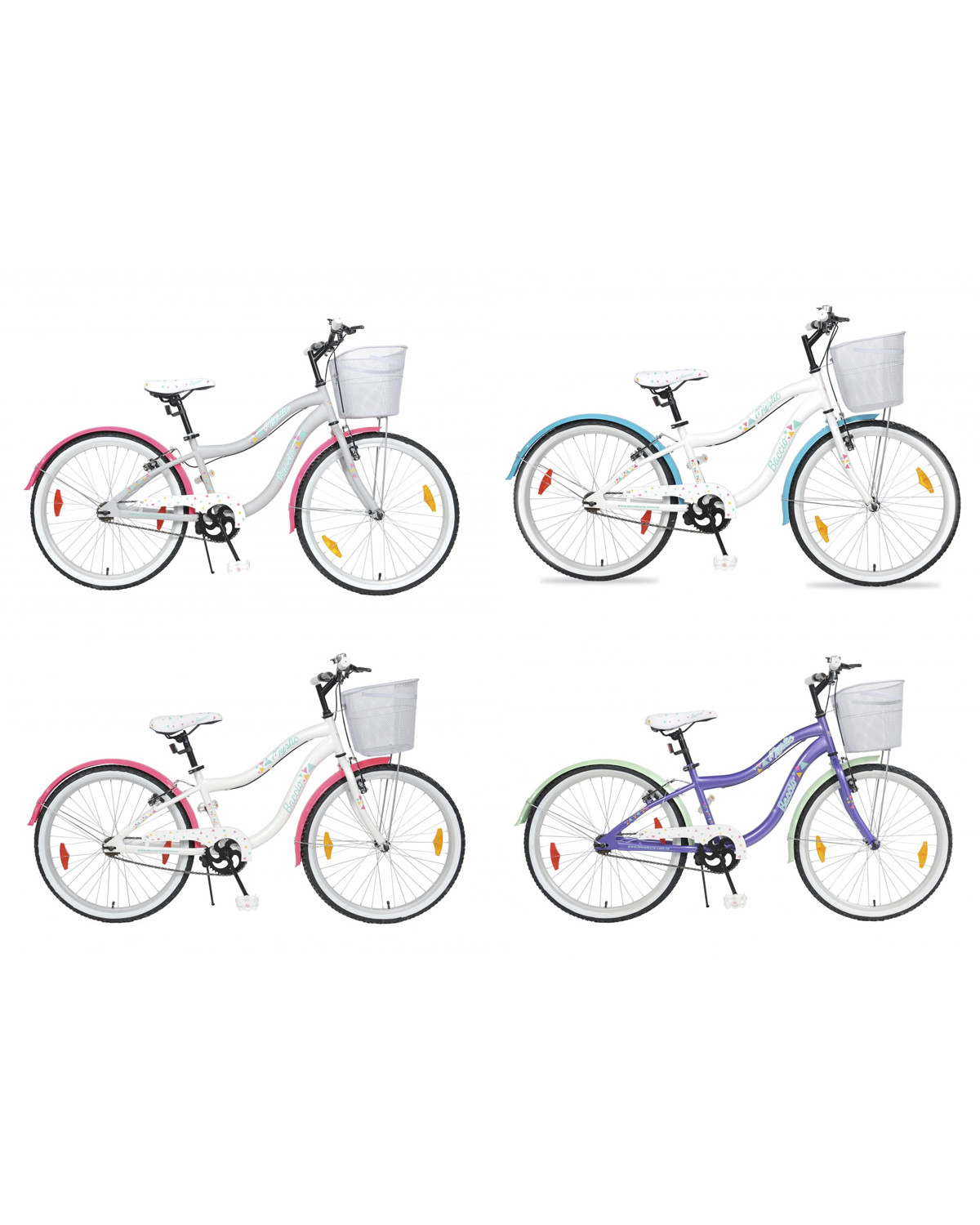 Bicicleta Mystic rodado 24 para niñas