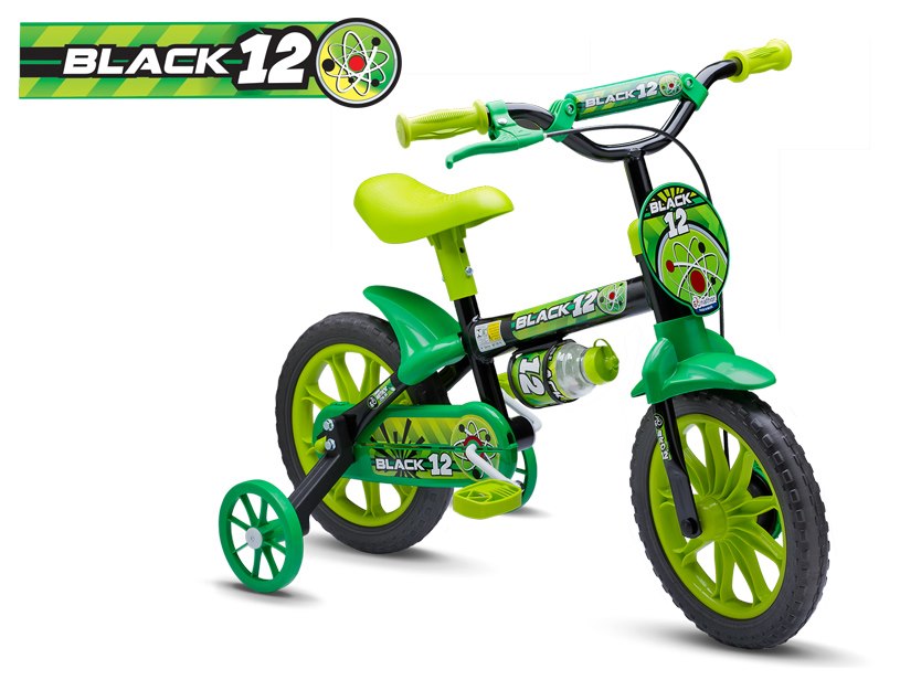 Bicicleta Baccio Fireman 12 con estabilizadores